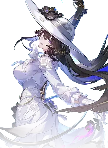 The Dahlia character card art